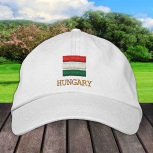 Hungary & Hungarian Flag fashion / Patriots Embroidered Hat