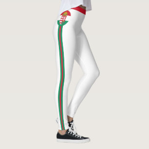 Hungary & Hungarian Flag fashion travel/sport fan Leggings