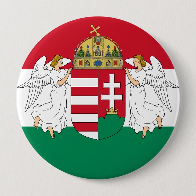Hungary , Hungary 10 Cm Round Badge (Front)