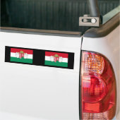 Hungary , Hungary Bumper Sticker (On Truck)