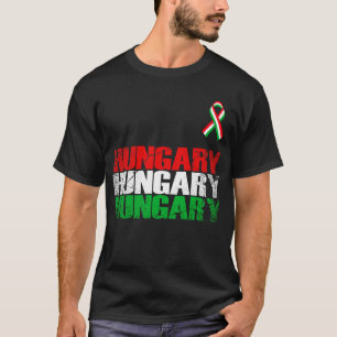 Hungary,Hungary Flag,Flag of Hungary. T-Shirt