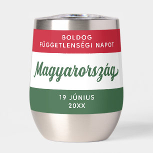 Hungary Independence Day National Flag