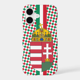 Hungary iPhone case, modern, Hungarian Flag