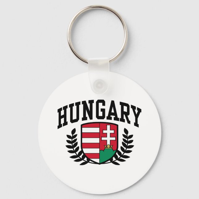Hungary Key Ring (Front)