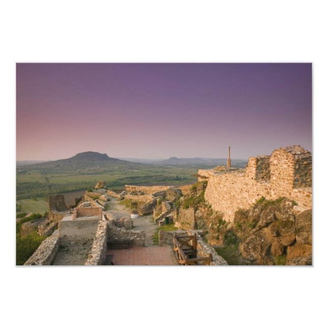 HUNGARY, Lake Balaton Region, SZIGLIGET: Photo Print (Front)