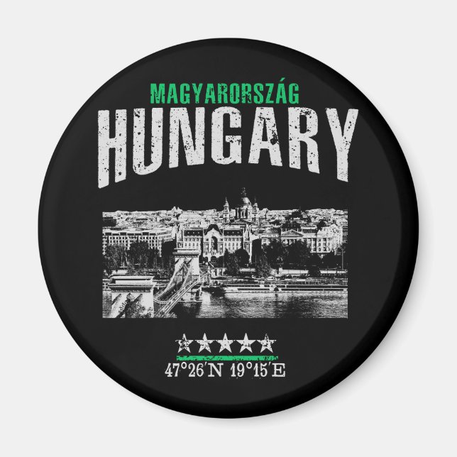 Hungary Magnet (Front)
