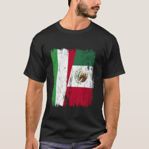 Hungary Mexico Half Flag Hungarian Mexican Heritag T-Shirt