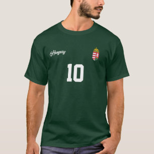 Hungary Personalised National Team Jersey T-Shirt