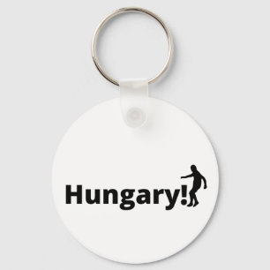 Hungary soccer key ring