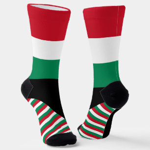 Hungary Socks, Hungarian flag colours / sports Socks