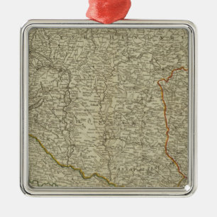Hungary, Transilvania, Sclavonia, Croatia Metal Tree Decoration
