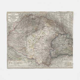 Hungary, Transylvania, Slavonia, Croatia Fleece Blanket