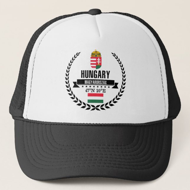 Hungary Trucker Hat (Front)
