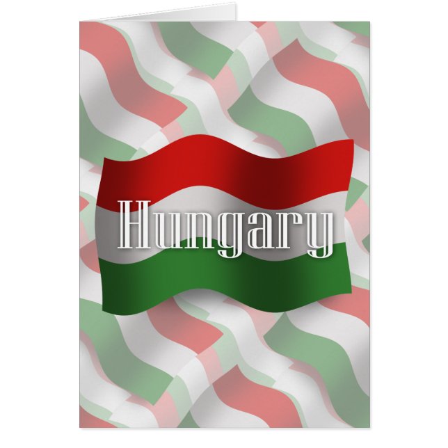 Hungary Waving Flag (Front)