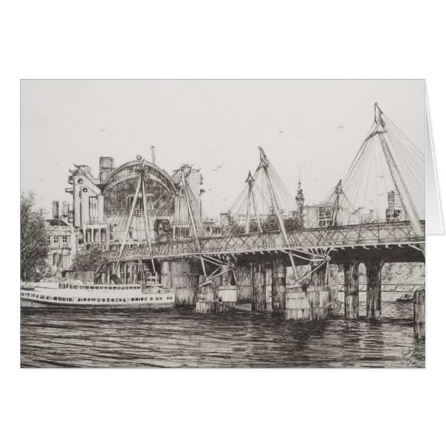 Hungerford Bridge London 30/10/2006 (Front Horizontal)