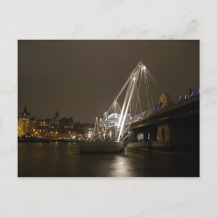 Hungerford Bridge Postcard