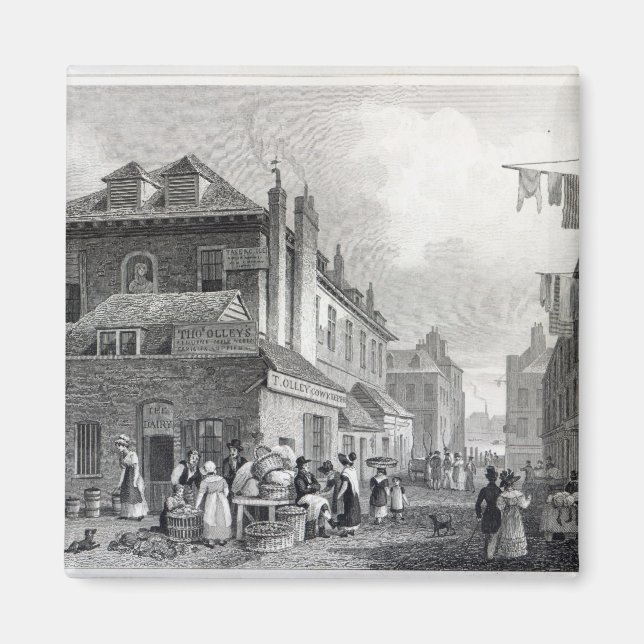 Hungerford Market, Strand, engraved Thomas Magnet (Front)