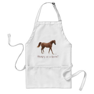 Hungry as a horse? standard apron