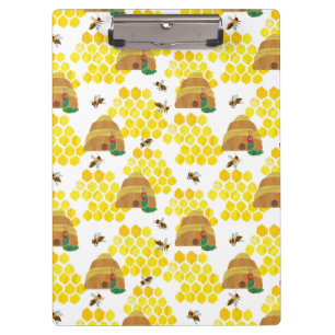 Hungry Caterpillar Save the Bees Pattern Clipboard