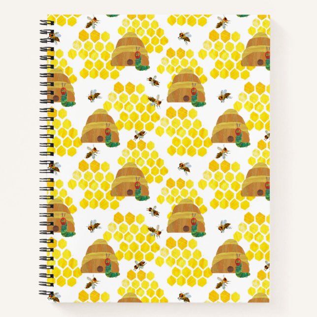 Hungry Caterpillar | Save the Bees Pattern Notebook (Front)