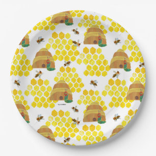Hungry Caterpillar   Save the Bees Pattern Paper Plate