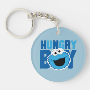 Hungry Cookie Monster Key Ring