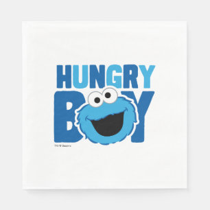 Hungry Cookie Monster Napkin