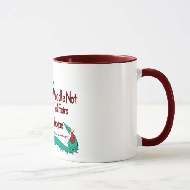 Hungry Dragon Mug (Right)