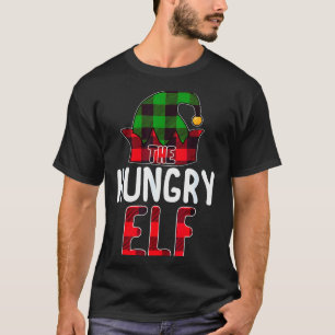 Hungry Elf Matching Family Group Christmas Party P T-Shirt