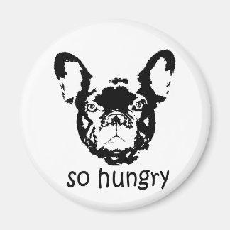 Hungry Frenchie magnet
