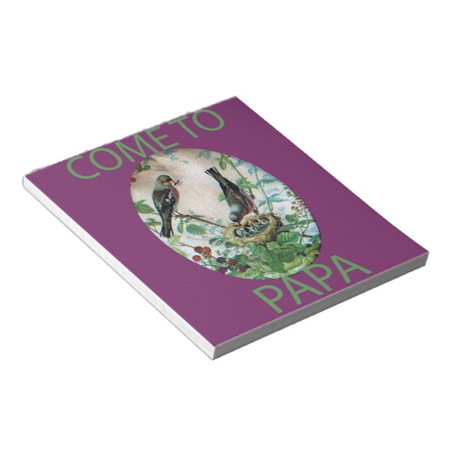 Hungry Hearts: Papa’s Got Food! Notepad (Angled)