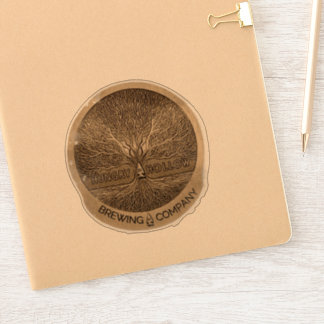 Hungry Hollow Brewing Company Transparent Kiss Cut