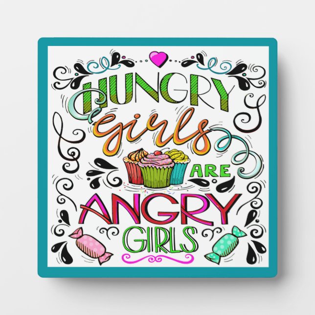 Hungry Humour Plaque (Front)