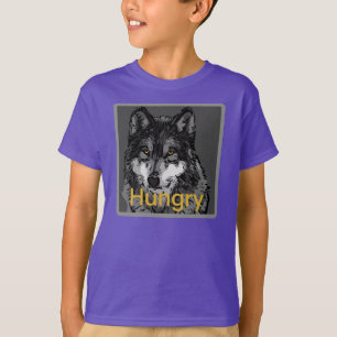 Hungry - Kids' Basic Hanes Tagless ComfortSoft® T-Shirt
