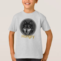 Hungry - Kids' Basic Hanes Tagless ComfortSoft®