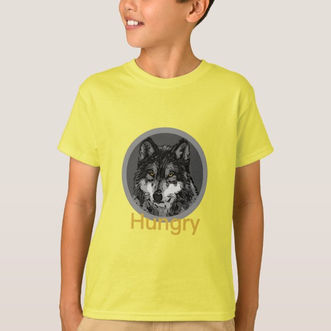 Hungry - Kids' Basic T-Shirt (Front)