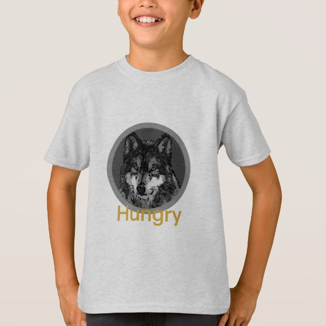 Hungry - Kids' Basic T-Shirt (Front)