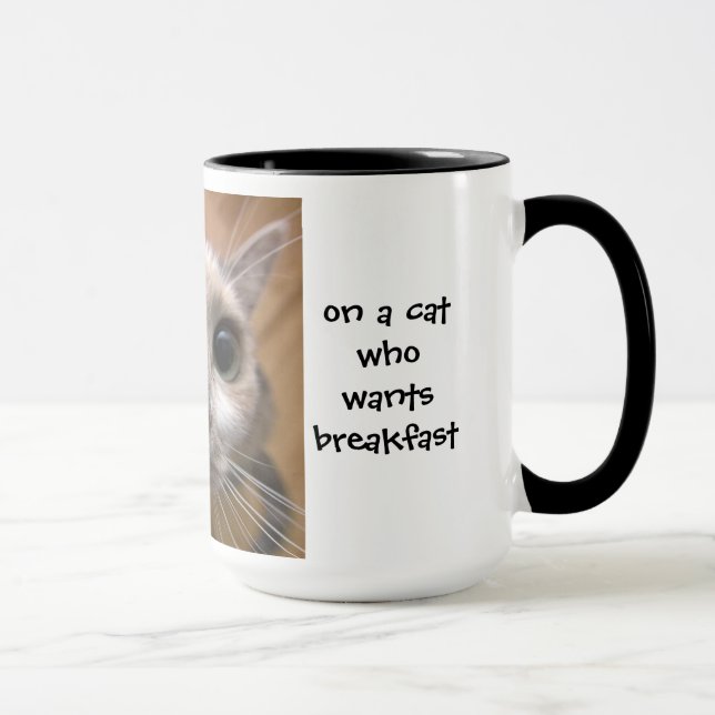 Hungry Kitty Mug (Right)