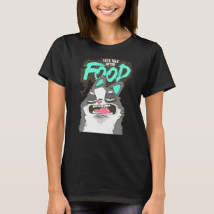 Hungry Lazy Ignorant Cat T-Shirt