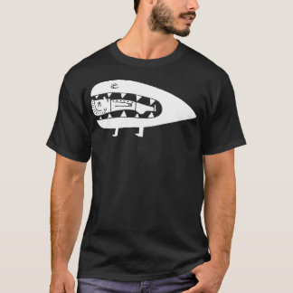 Hungry Monster drawing by Jad Fair  T-Shirt