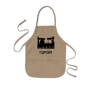 Hungry Monster Kid Apron