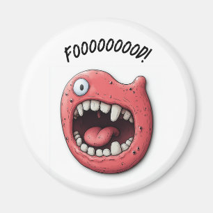 "Hungry Mouth" Fridge Magnet !