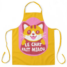 Hungry Orange Tabby Cat Says Meow in French