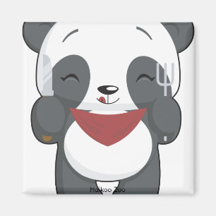 Hungry Panda Magnet