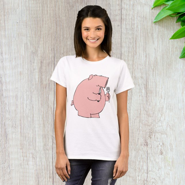 Hungry Pig T-Shirt (Creator Uploaded)