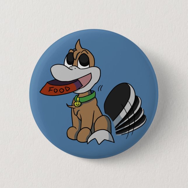Hungry Platypi Button (Front)