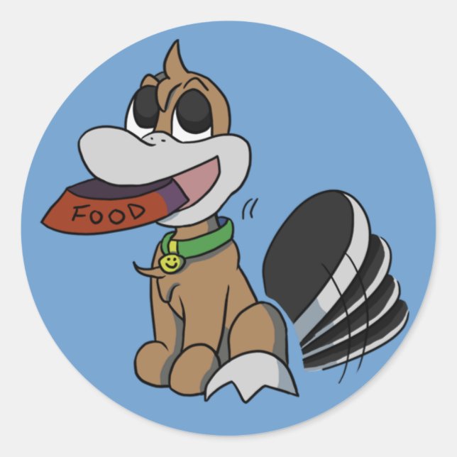 Hungry Platypi Sticker (Front)