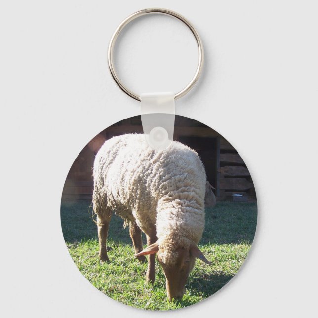 hungry sheep key ring (Front)