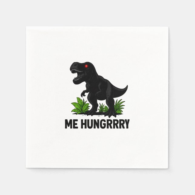 Hungry T-Rexx Napkin (Front)