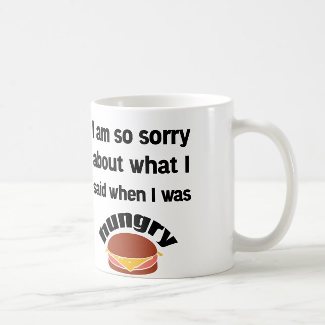 Hungry Talk Coffee Mug (Right)